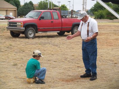 Elmering Time
Roy (W5ROY) mentoring Jeremy (KE5YKW) on studying for General.
