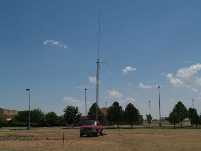 Tower for 15,40,75 Meter Station
