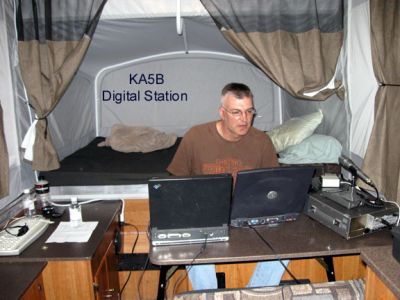 Digital Station
K1GMD Operating
